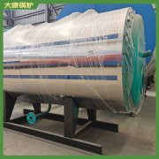 河北180万大卡冷凝蒸汽锅炉